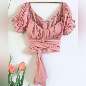 Pink Romantic Top
